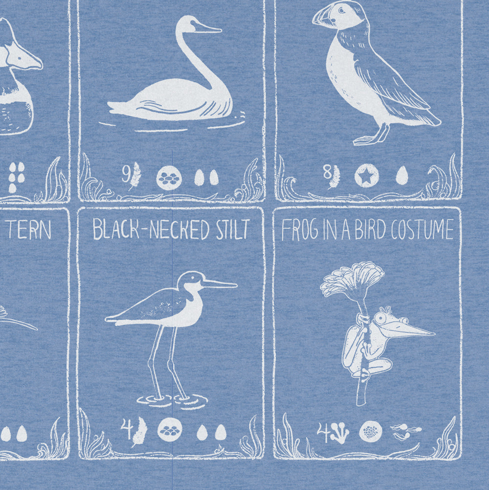 Wingspan Board Game T-Shirt - 'Wetland Birds of Wingspan' - Unisex