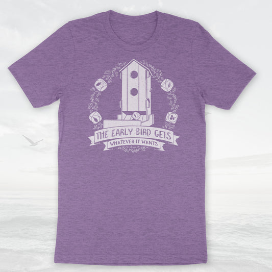 Wingspan - "The Early Bird Gets Whatever It Wants": New Shirt Colors!
