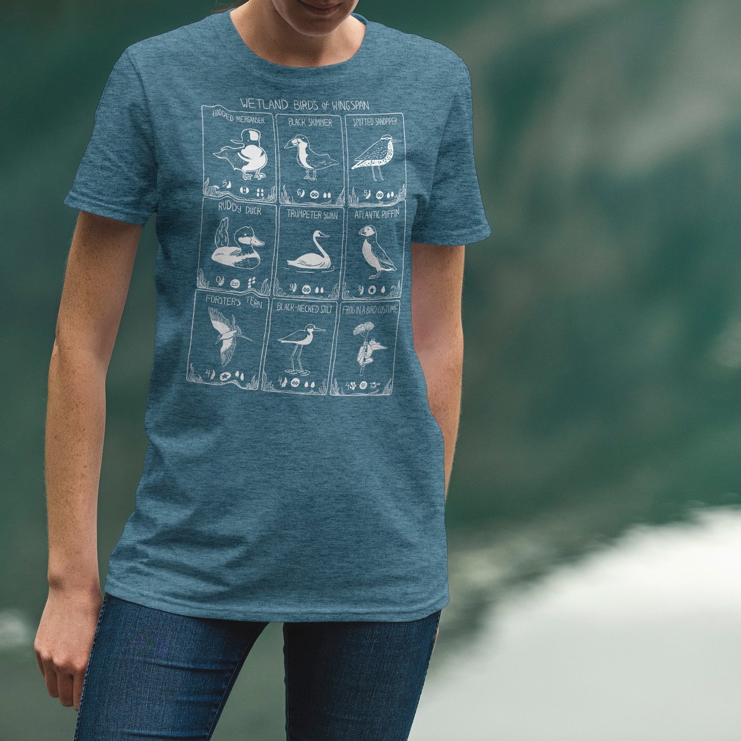 MISPRINT: Wetland Birds - Slightly Faded