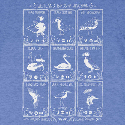 MISPRINT: Wetland Birds of Wingspan - Extra Collectors Details Printed in White