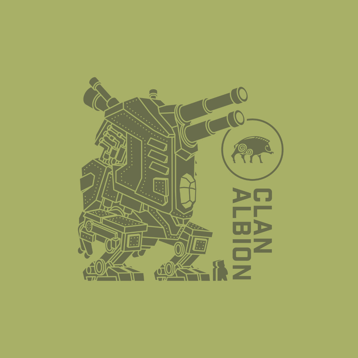 Clan Albion T-Shirt Artwork