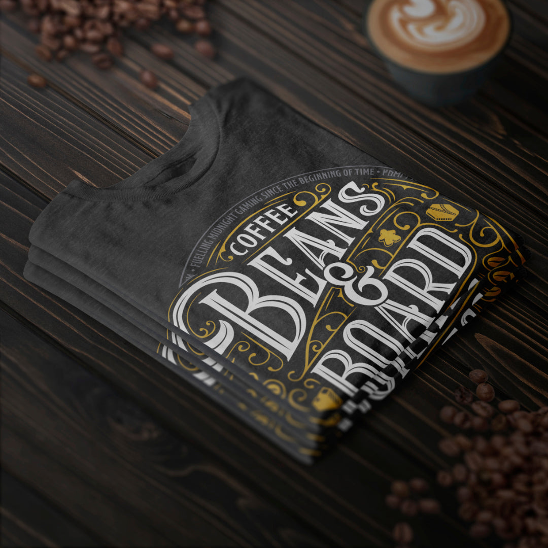 Coffee Beans & Board Games - T-Shirt