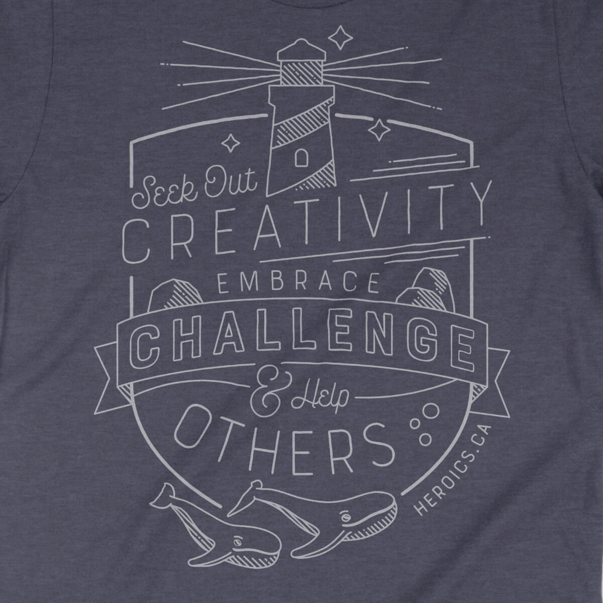 Heroics Branding -  Seek Out Creativity T-Shirt